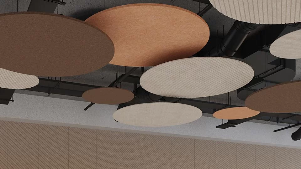 ACOUSTIC ARTWORK Ceiling - Акустические панели 3